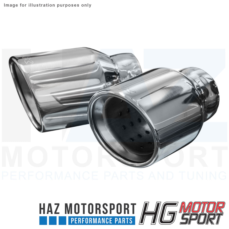 HG Motorsport Bull-X Type 2 Round Edge Raised Exhaust Tips