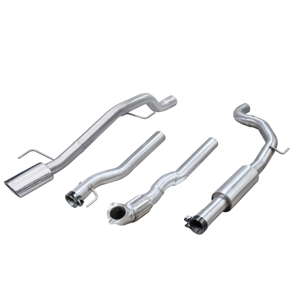 Cobra Sport Vauxhall Corsa E 1.0 Turbo (15-19) Venom Box Delete Cat Back Performance Exhaust