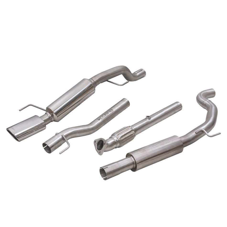 Cobra Sport Vauxhall Corsa E 1.4 Turbo (15-19) Cat Back Performance Exhaust