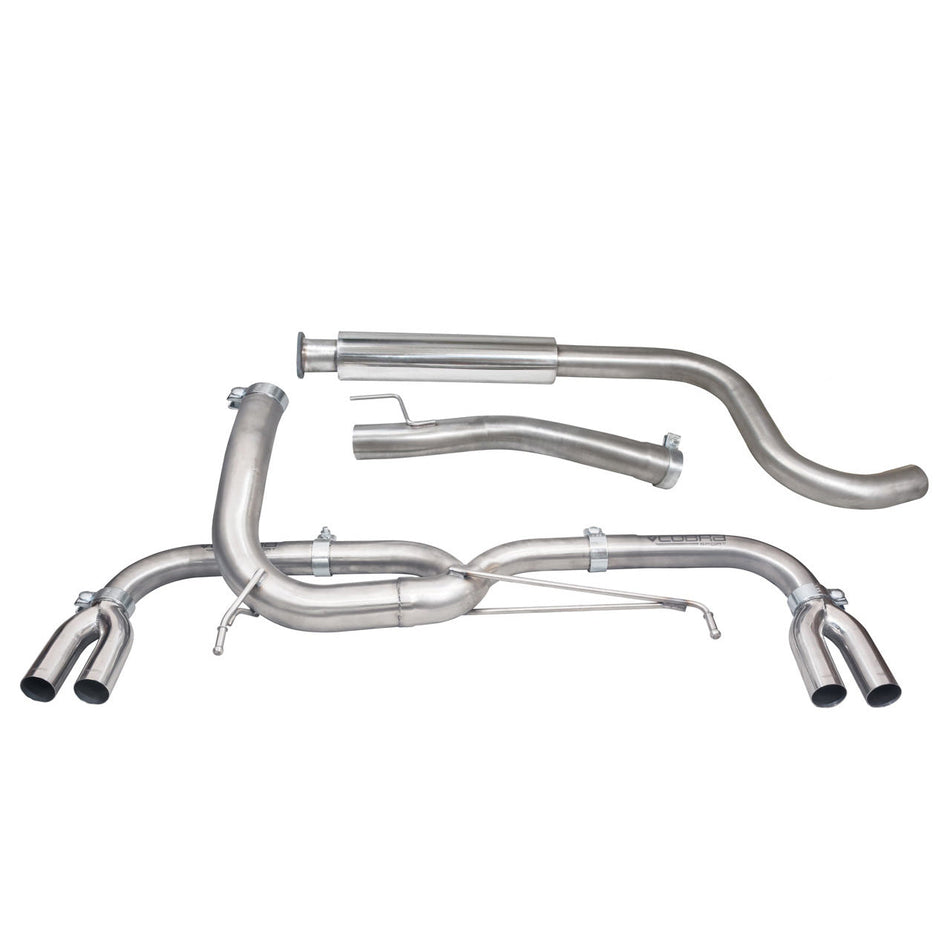 Cobra Sport Vauxhall Astra J VXR (12-19) Venom Box Delete Cat Back Performance Exhaust