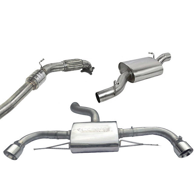 Cobra Sport Audi TT (Mk2) 2.0 TFSI (Quattro) 2012-14 Turbo-Back Performance Exhaust