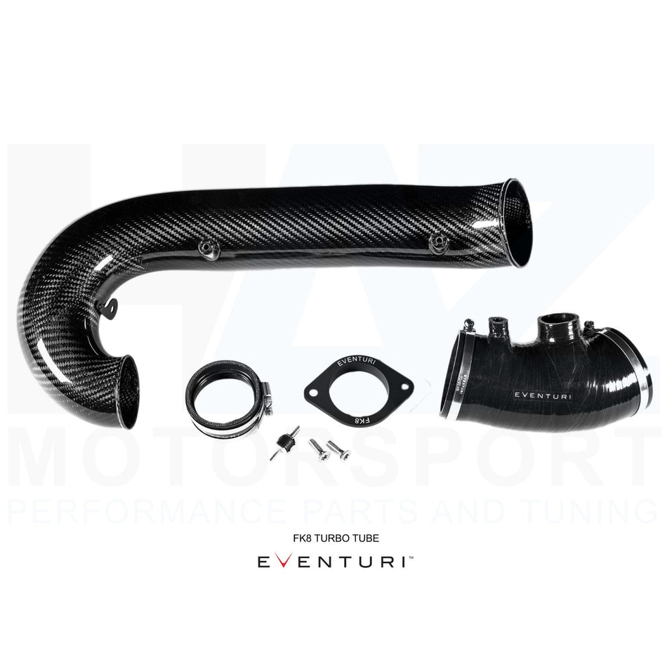 Eventuri Honda Civic Type R FK8 2017- Carbon Fibre Charge Pipe + V2 MAF