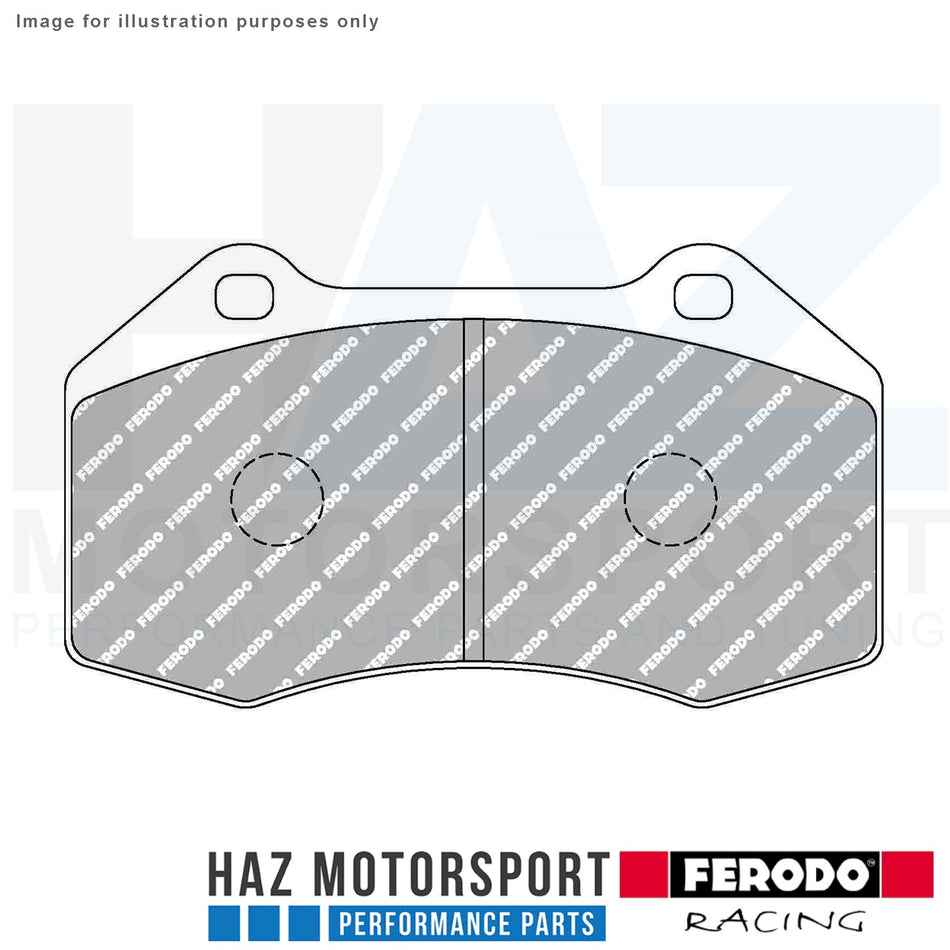 Ferodo Racing DS2500 Front Brake Pads FCP1667H (Please check brake pad shape)
