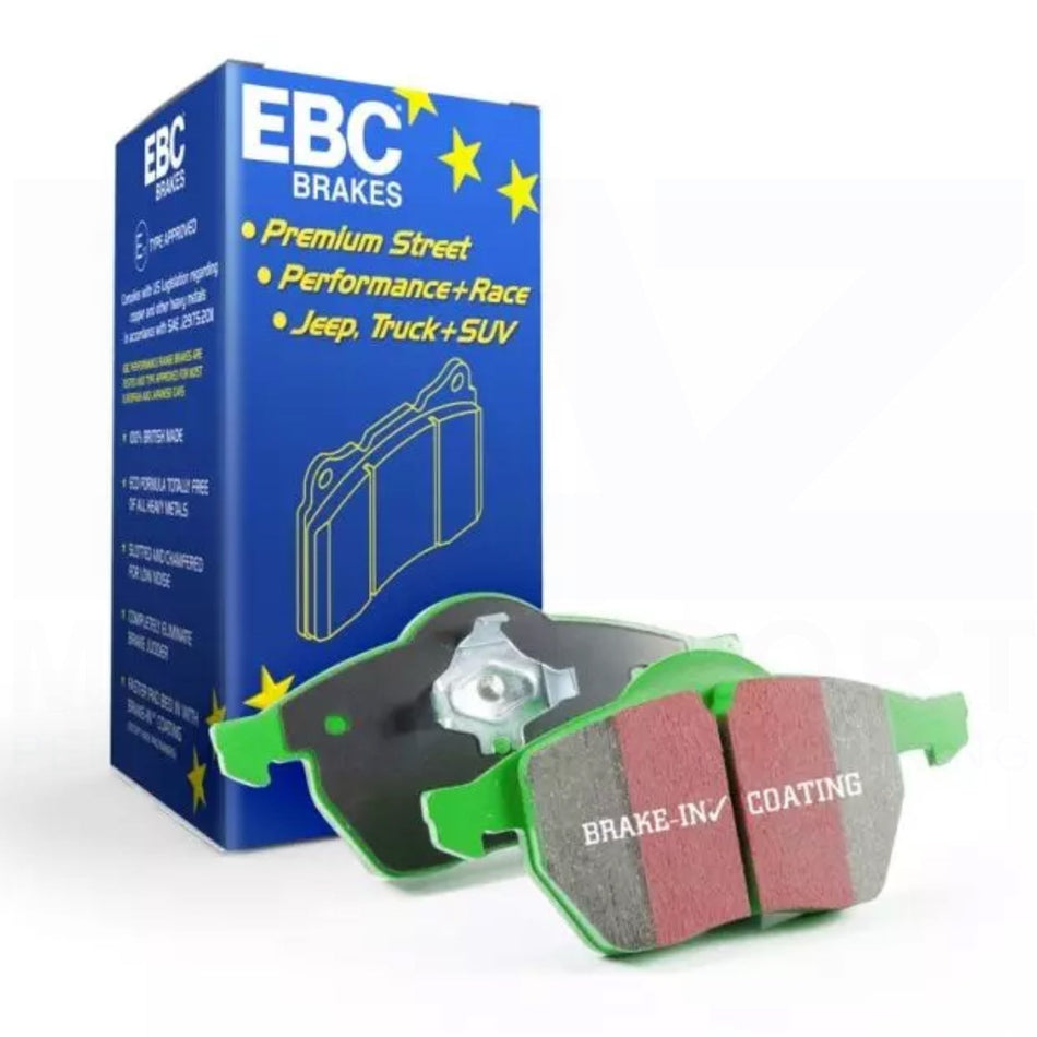 EBC Front and Rear Greenstuff For Honda Civic 1.8 07-12 Brake Pads Kit