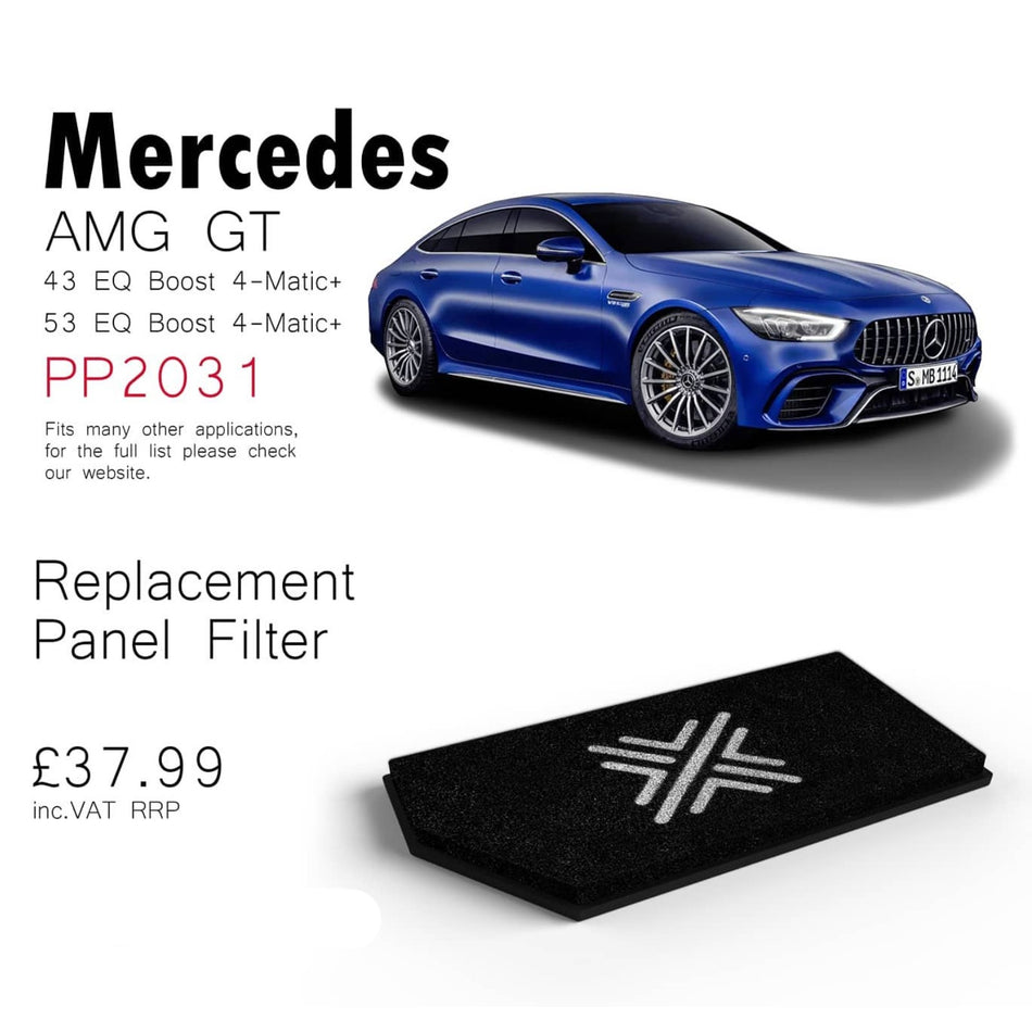 Pipercross Performance Panel Air Filter Mercedes AMG GT 43/53 EQ Boost 4-Matic+
