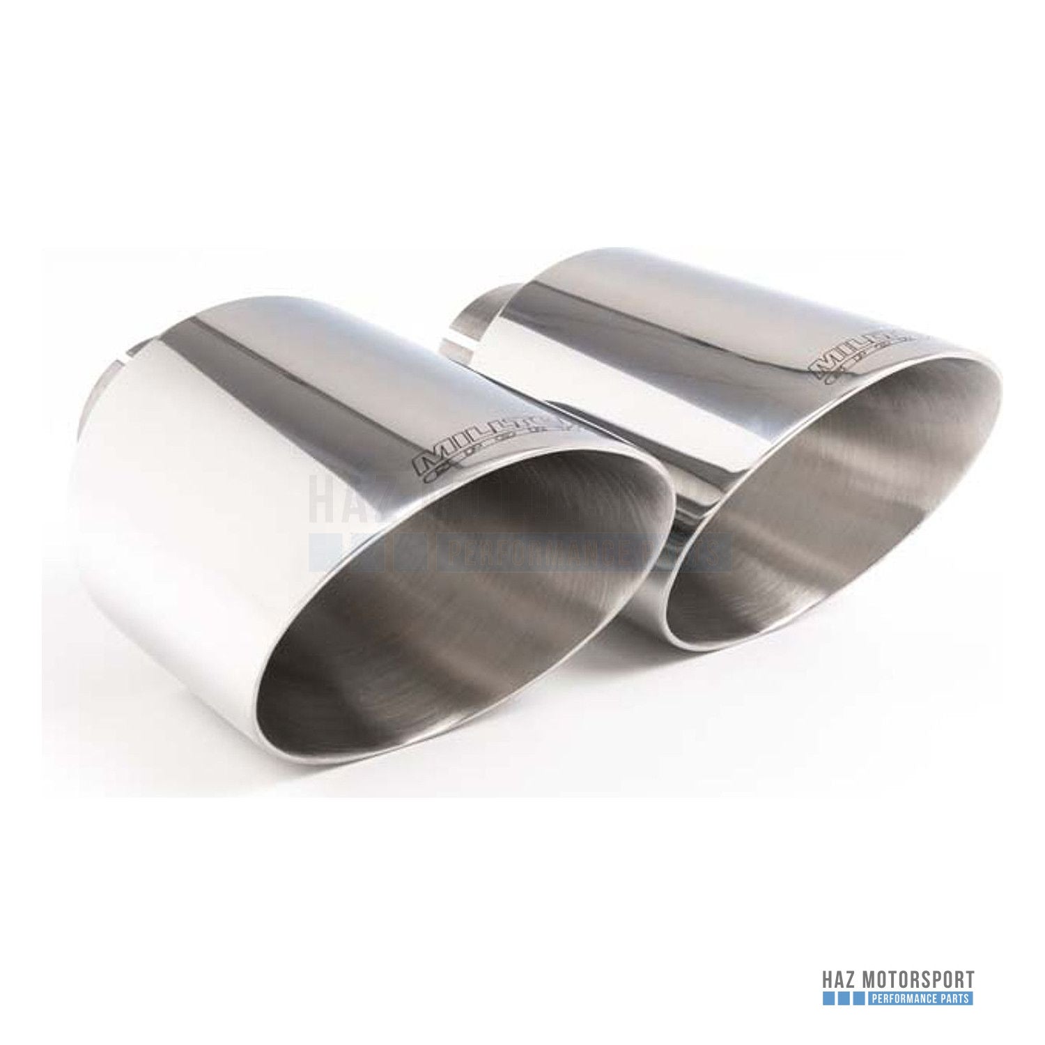 Polished GT-115 tailpipe trim