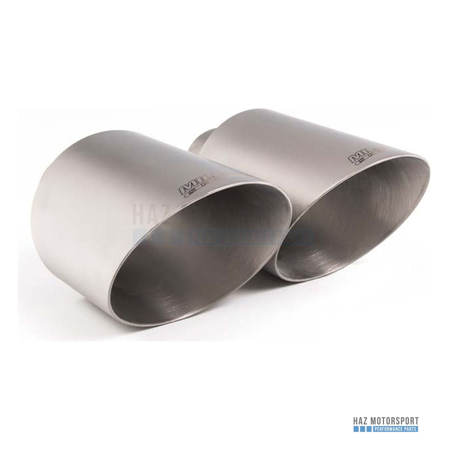 Brushed Titanium GT-115 tailpipe trim
