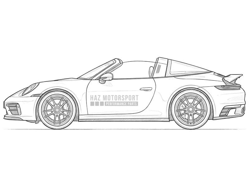 Porsche 911 992 Carrera 4 GTS Targa