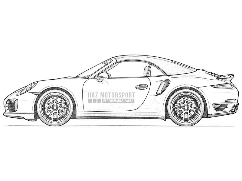 Porsche 911 991 Turbo S Convertible
