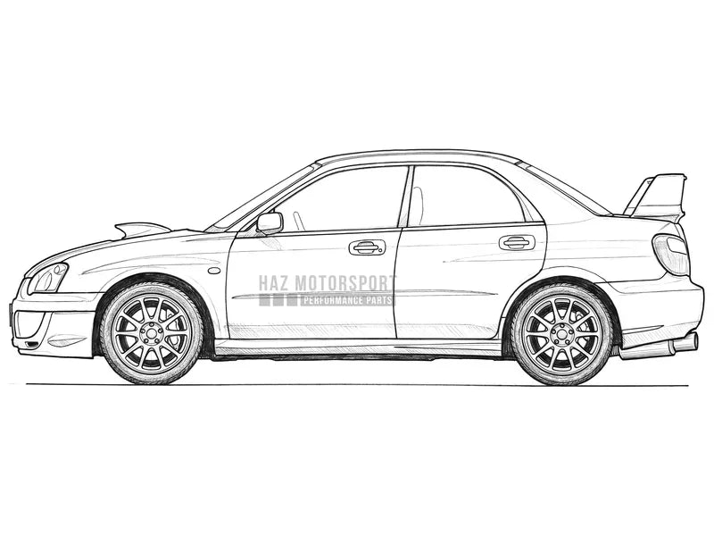 Subaru Impreza WRX STi Saloon