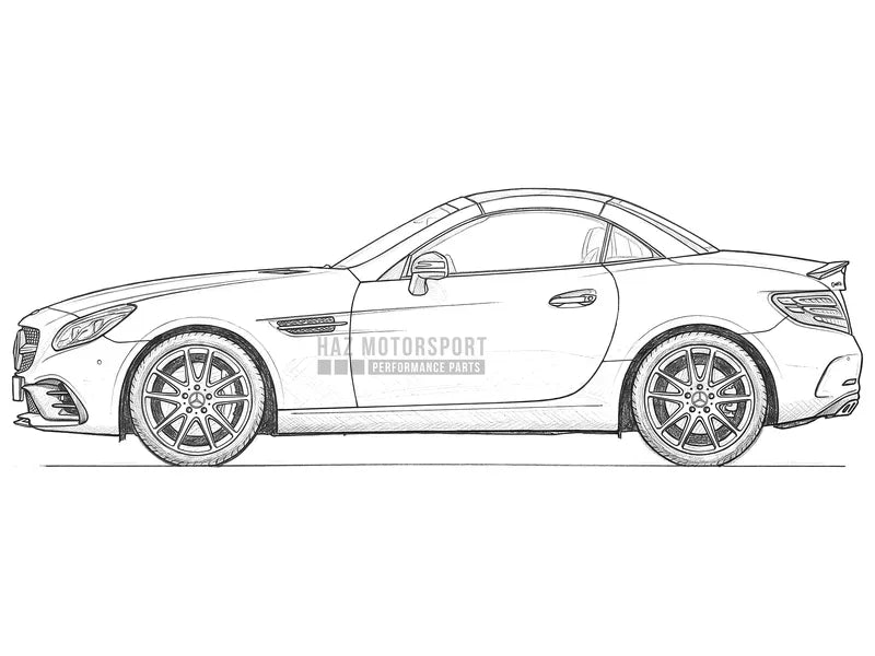 Mercedes-Benz SLC43 AMG R172 Convertible